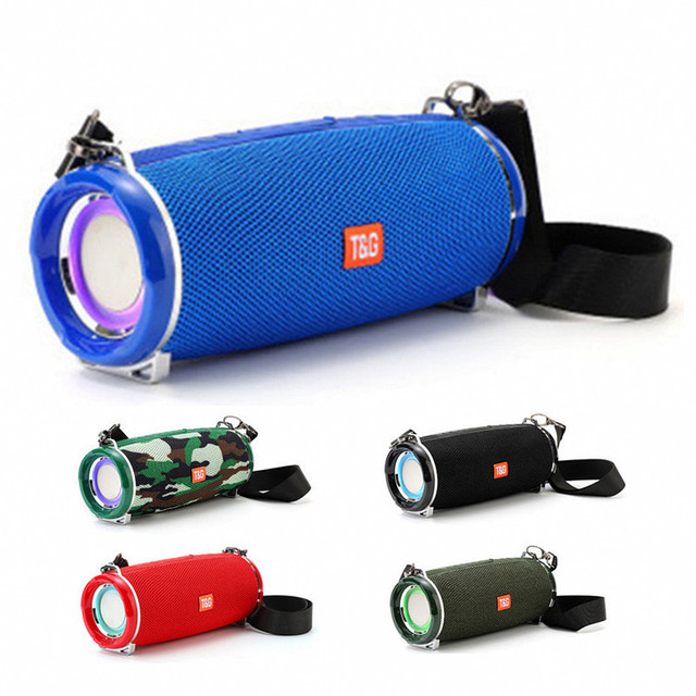 TG192  Blue Tooth Speakers Portable True Wireless Sound Box Waterproof Loudspeaker Outdoor Stereo Surround Supports TF Radio