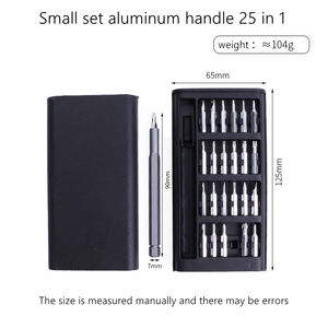 24-in-1 Aluminum Alloy <b>Screwdriver</b> <b>Set</b> with Magnetic <b>Bits</b> Industrial Grade Precision Repair Tool Kit for Electronics & Household - Product Image 2