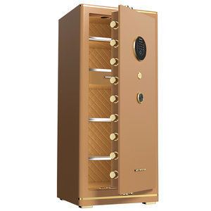 Caja Fuerte Electrónica de Lujo Color Marrón, Resistente, Anti-<span class=keywords><strong>Robo</strong></span>, con Revestimiento en Aerosol, Moderna, Simple, de Pared - Product Image 2