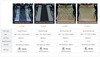 Colchón de aire autoinflable de diseño moderno para coche, almohadilla de espuma sólida para dormir al aire libre para acampar, tienda en la azotea, coche, camión, cama de aire para coche