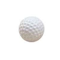 Vente en gros transfrontalière de balles de golf d'entraînement 41 mm pour intérieur/extérieur, en caoutchouc synthétique creux moulé par soufflage PE, élasticité 85+