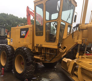 Niveleuse Caterpillar 14G d'occasion avec pompe à moteur et boîte de vitesses-4 roues motrices 2011 Modèle Shanghai Chine - Product Image 2