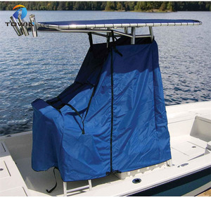 Copertura per Console Centrale T-Top per <span class=keywords><strong>Barca</strong></span> Personalizzata in Tessuto di Poliestere Impermeabile con Protezione UV - Product Image 1