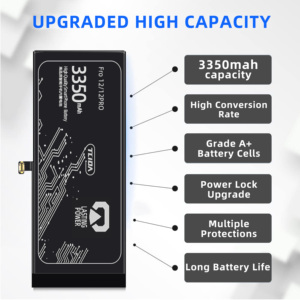 TLIDA 0 ciclo CE FCC ROHS MSDS nuova batteria al litio compatibile con iPhone 12/12 Pro <span class=keywords><strong>Apple</strong></span> uso del telefono cellulare - Product Image 3