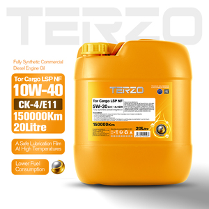 TERZO Tor Cargo LSP NF 5W30 Lubrifiant moteur pour véhicules lourds API CK 4 ACEA E6 E7 E9 PAO Entièrement synthétique pour camions Euro VI - Product Image 3