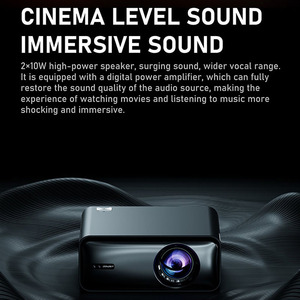 Proyector Profesional para Cine en Casa 1080P 600 ANSI Lúmenes de Alto Brillo Sistema Operativo Android 11 Lámpara LED IA 2G Integrada - Product Image 3