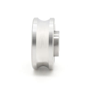 Roulements spéciaux en acier inoxydable SG66RS non standard 6*22*11mm, anneau extérieur à gorge en U pour rail de guidage à axe simple/double, convoyeur - Product Image 1