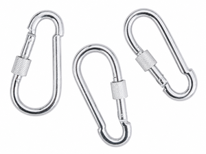 Mosquetón DIN5299 Form D, Gancho <span class=keywords><strong>de</strong></span> <span class=keywords><strong>Seguridad</strong></span> <span class=keywords><strong>de</strong></span> Acero al Carbono Galvanizado para Industria Pesada, Elevación Marítima, Gancho <span class=keywords><strong>de</strong></span> Resorte para Elevación y Aparejos - Product Image 5