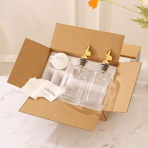 Botellas dispensadoras de aceite de oliva para cocina y botellas dispensadoras de jarabe de café con <span class=keywords><strong>volquetes</strong></span> ponderados que admiten personalización - Product Image 4