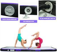 Tapis de gymnastique gonflable personnalisé 2026 pour la gymnastique et le yoga