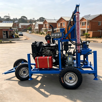 Foreuse de puits d'eau portable CE ISO 200m – Machine de forage fiable pour puits profonds, utilisation facile