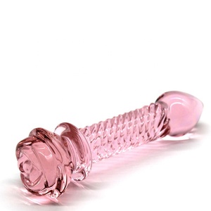 Giocattoli Anali Stile Rosa in 3 Tipi, Plug Anale in Vetro Borosilicato Resistente e Trasparente, Giocattoli Sexy per Uomini e Donne - Product Image 4