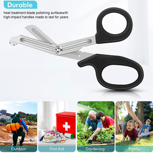 Khẩn cấp chấn thương Shears răng cưa cạnh Băng cắt kéo tiện ích băng kéo - Product Image 6