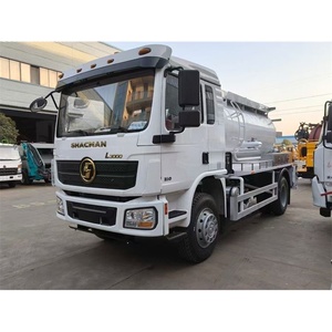 Camion-citerne à vide pour eaux usées Shacman L3000 4X2 15CBM avec pompe à vide à vendre - Product Image 1