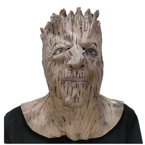 Casque de Groot des Avengers, Marvel, Homme Arbre, Soldat, Monstre, Masque en Latex pour Fête, Carnaval, Capuche, Costume de Cosplay Warcraft pour Hommes Adultes - Product Image 4