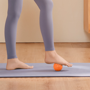 Alta calidad Fitness portátil <span class=keywords><strong>Mini</strong></span> auto silicona 4 velocidades cuerpo completo vibrador Yoga Fascia músculo calefacción sincronización Control masaje - Product Image 5