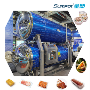 Autoclave industriel à immersion dans l'eau pour le traitement de lait évaporé et des produits laitiers - Product Image 1