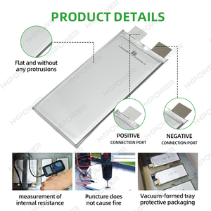 Batterie à semi-conducteurs HHPOWER 3.7V 40Ah 327Wh/kg Haute Densité Énergétique Décharge Élevée 10C Cellule Pouch 40000mAh pour Drone UAV VTOL PL7 - Product Image 3