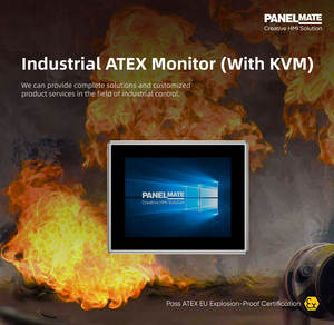 Écran tactile capacitif industriel 12,1 pouces ATEX-<span class=keywords><strong>EX</strong></span>, format 4:3, étanche, écran tactile embarqué HMI - Product Image 3