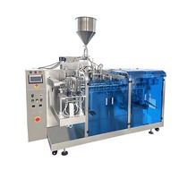 Machine d'emballage horizontale automatique pour sachets préformés, équipement de conditionnement horizontal pour matériaux volumineux, fragiles et irréguliers
