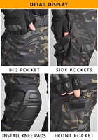 Hanye Treillis Tactique Camouflage Personnalisé, Uniforme Désert Numérique Résistant aux Déchirures