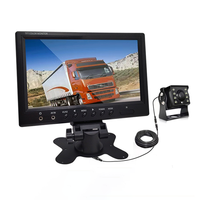 Sistema de Monitoreo Remoto Firecore HX-07 de 7 Pulgadas HD 1024x600 con Cámara Inalámbrica de Reversa de 24v, GPS y Wi-Fi