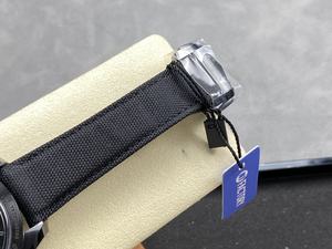 Reloj Cronógrafo Multifunción de Cerámica Negra de Alta Calidad, Mecánico, Resistente al Agua, de 44 mm, Movimiento N1 Factory 9300, Correa de Nailon - Product Image 6