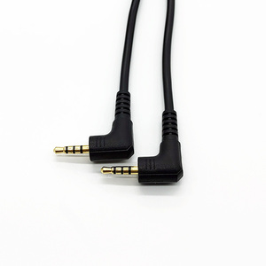 Cáp Âm Thanh Stereo Vuông Góc 90 Độ 2.5MM <span class=keywords><strong>3</strong></span>.5MM Mạ Vàng <span class=keywords><strong>Mono</strong></span> TRS TRRS Cáp Jack Nam Cáp AUX <span class=keywords><strong>3</strong></span>.5MM Cáp Âm Thanh AUX - Product Image 2