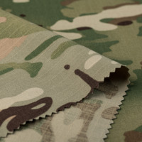 Tissu tissé camouflage imprimé NYCO Ripstop 50% nylon 50% coton, anti-déchirure, imperméable, pour vêtements, costumes, uniformes