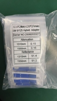 Adaptador de Fibra Óptica Monomodo Wanchuang y OEM, Conector LC Hembra a SC/UPC Macho para Uso FTTH con 1 Año de Garantía