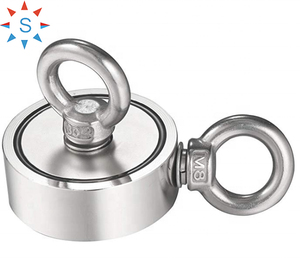 Aimant de pêche de 20mm avec anneau en métal d60 mm, outil de récupération pour chasse au trésor - Product Image 4