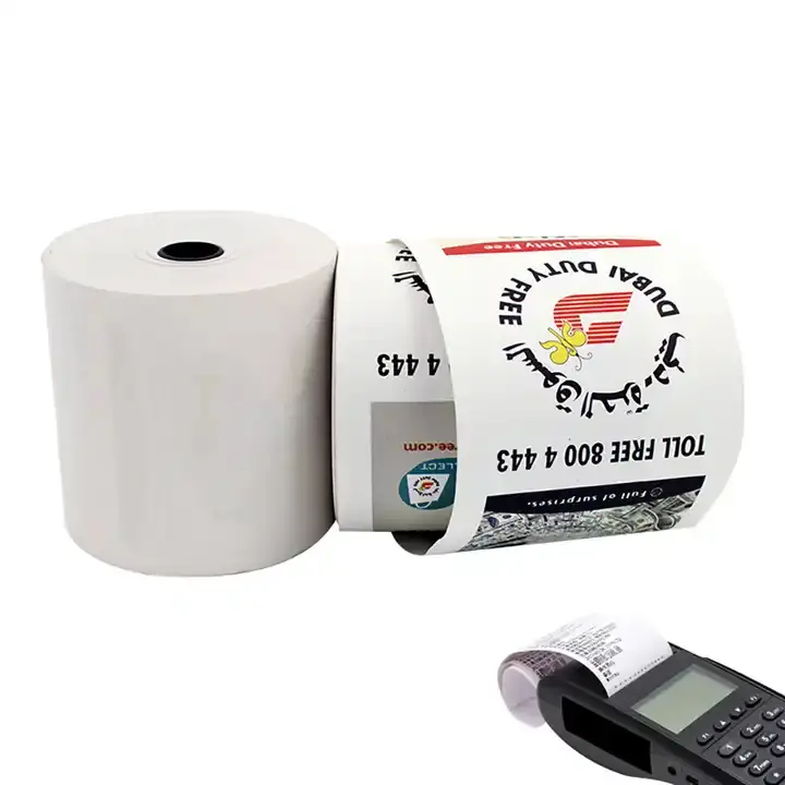 Caixa registradora até o recebimento fita de papel termico terminal para impressão, rolo de papel térmico 57mm x 40mm