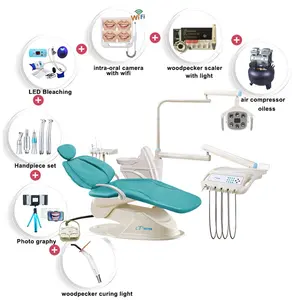 Todo O conjunto completo de equipamentos odontológicos Cadeira Odontológica dentista cadeiras na venda