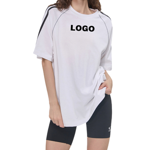 T-Shirt Estiva Personalizzata 240gsm Hasselblad Stripei Stile Street Unisex Manica Corta con Stampa Grafica DTG Serigrafia Oversize - Product Image 2