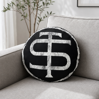 Coussin personnalisé en forme de chat moche à faire soi-même, oreiller pour animaux de compagnie, coussin imprimé personnalisé, rembourré en coton PP, coussin doux pour la décoration de la maison