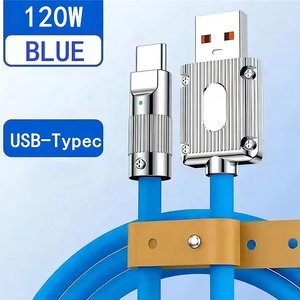 120W 6A Siêu Nhanh Chóng Loại Phí-C Silicone Ưa Thích Sạc Cáp - Product Image 5