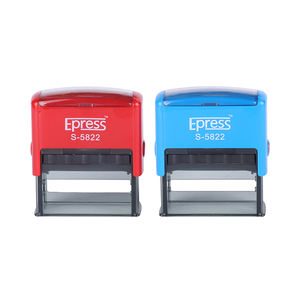 Venta al por mayor Custom Express 58*22mm sello de goma autoentintable máquina láser sello de plástico de oficina - Product Image 6