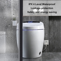 WC intelligent moderne avec bidet intégré, chasse d'eau électrique automatique, cuvette de toilette intelligente monobloc
