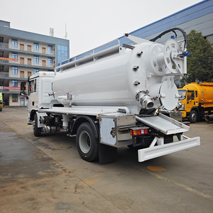 Camion de nettoyage des eaux usées par aspiration Shacman L3000 4x2 15CBM, prix d'usine - Product Image 5