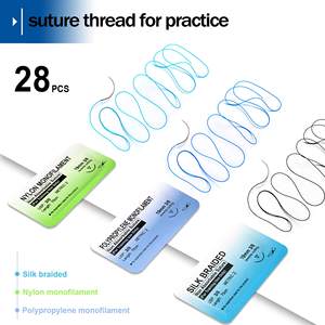 <span class=keywords><strong>Kit</strong></span> praktek jahitan untuk pelatihan jahitan siswa medis, termasuk bantalan jahitan Peningkatan dengan 14 bekas luka, benang & jarum - Product Image 5