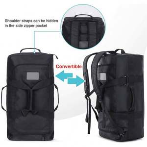 Sac de sport en bâche PVC 40L 70L 90L, sac de voyage, sac de randonnée, sac de sport avec bretelles de sac à dos, sac de sport imperméable avec logo - Product Image 5