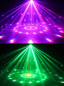 Vente chaude DMX Laser Stage Club 5 Lentille Tête Mobile LED Night Bar Party Effects Violet Violet <span class=keywords><strong>Disco</strong></span> pour Divertissement de Nuit - Product Image 3
