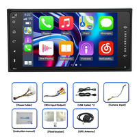 Radio Mobil Android GPS Player untuk Toyota Crown Layar Sentuh 7 Inch Carplay Auto Stereo Mobil Autoradio Video dengan BT FM USB