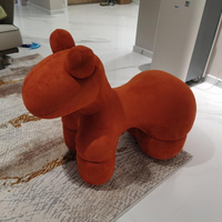 Sillón Infantil de Diseño Creativo con Forma de Caballo, para Sala de Estar