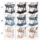 Giá rẻ bán buôn công cụ nhà bếp nhựa cống Bát món ăn giá khô nhựa lưu trữ nhà bếp Kệ chủ sở hữu - Product Image 4