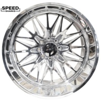 Ruedas Forjadas China Forged Wheels Co. Todoterreno 20x10 22x12 24x12 24x14 26x16 26x14 8x180 8x6.5 8x170 para Ford F150 F250