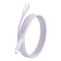 Câble de charge rapide USB C avec prise durable 240W PD Power Delivery pour ordinateur portable, tablette, smartphone, accessoires en vrac