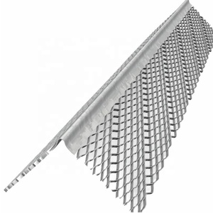 Diseño moderno Protector de yeso Yeso Malla metálica Ángulo Aplicación de cuentas Protector de esquina de plástico <span class=keywords><strong>perforado</strong></span> - Product Image 6