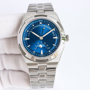 Reloj Mecánico Automático de Lujo Clásico de Alta Gama para Hombre con Fecha, Función de Fase Lunar, Manecillas Luminosas y <span class=keywords><strong>Reserva</strong></span> de Marcha - Product Image 1