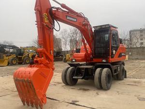 Doosan-Excavadora de ruedas de 14 toneladas, excavadora original usada de segunda mano de 6 toneladas, 15 toneladas, 13 toneladas, 21 toneladas, motor de ruedas incluido - Product Image 5